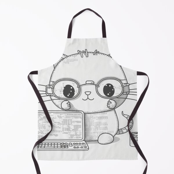 Item preview, PROgrammer cat coding the matrix designed and sold by NxtGenArt.