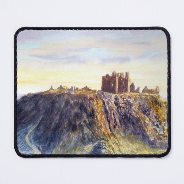 Item preview, Dunnoter Castle in the soft light of evening designed and sold by Grahamgc.