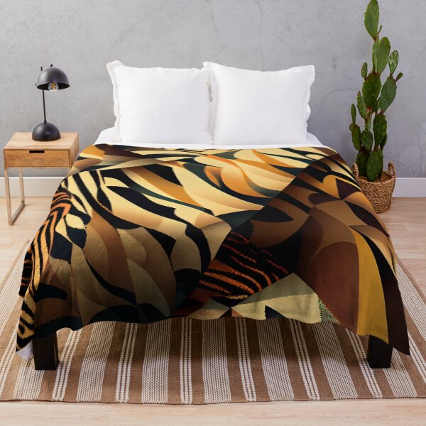 Artikelvorschau, Angular Animal Print Pattern Digital Painting entworfen und verkauft von CodeAndColors.
