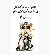 Moriarty Photographic Print