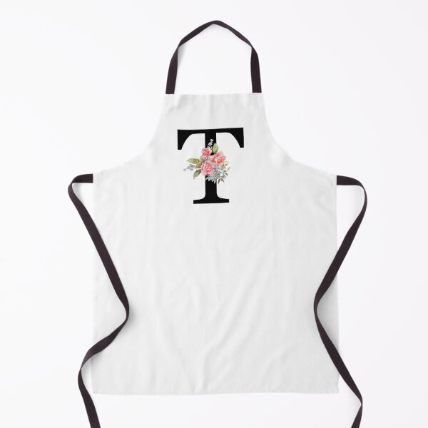 Item preview, Letter T Botanical Monogram Floral Pink Rose Flowers T Initial designed and sold by inspirationzgal.