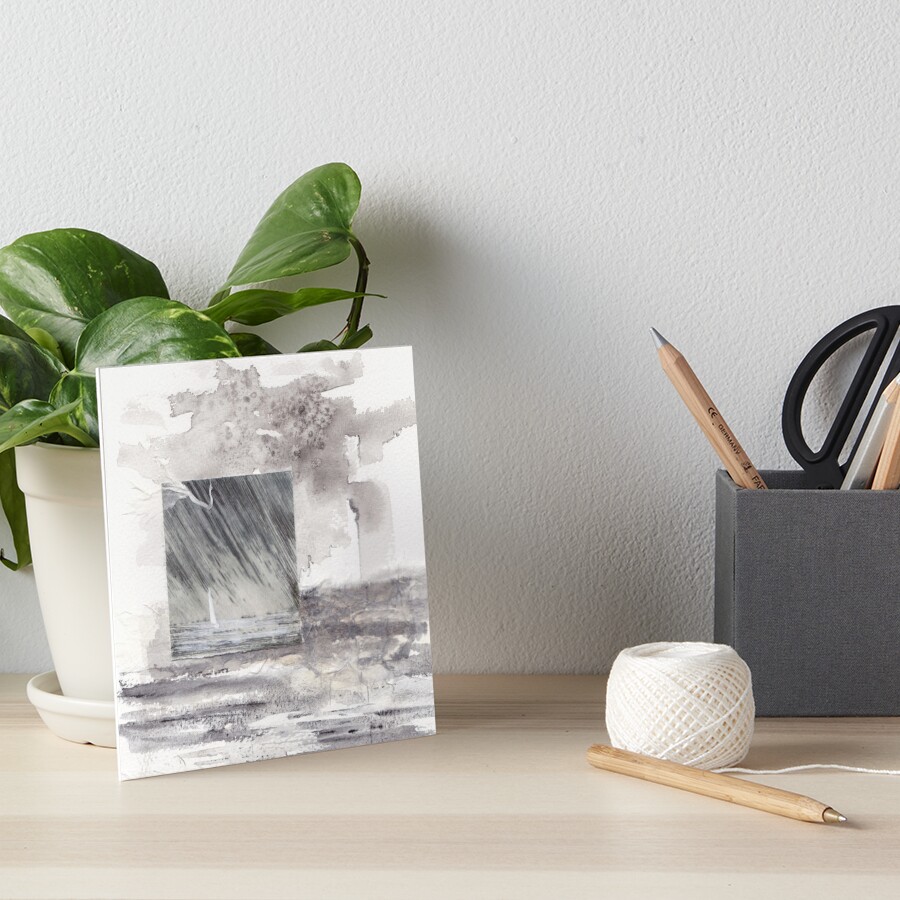 Item preview, Art Board Print designed and sold by LisaLeQuelenec.