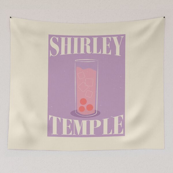 Item preview, Shirley Temple Retro Vintage Print designed and sold by Jess Designs.