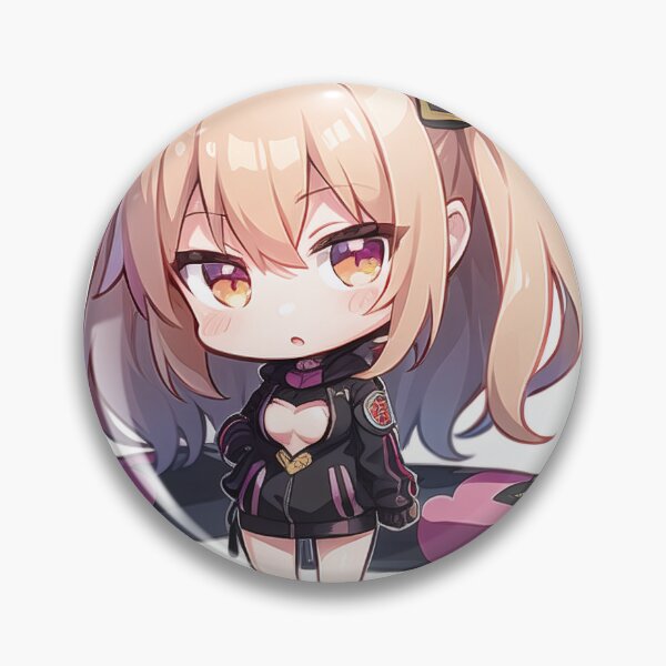 Item preview, A Beautiful Cute Chibi Girl With a Snake Sticker Very Kawaii designed and sold by HikariAtelier.