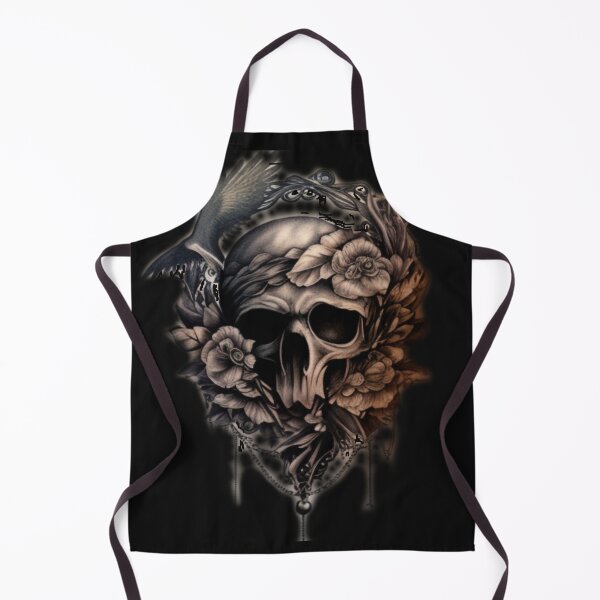 Item preview, Flowery skull designed and sold by Nickyvb.