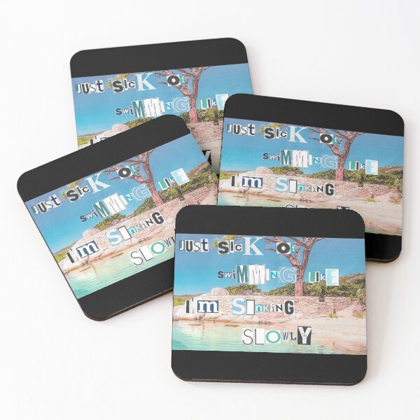 Item preview, Booth Atlantic Skinny Dipping Collage Sticker Art designed and sold by charlyned.