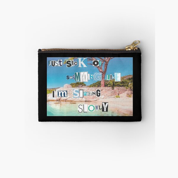 Item preview, Booth Atlantic Skinny Dipping Collage Sticker Art designed and sold by charlyned.