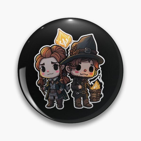 Item preview, Cute Chibi Sis Vs Bro Adventurers designed and sold by RoboRembrandt.