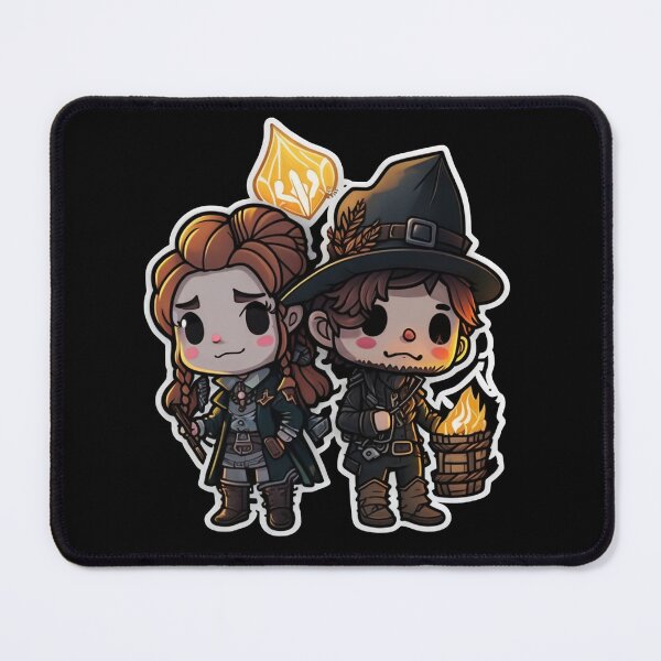 Item preview, Cute Chibi Sis Vs Bro Adventurers designed and sold by RoboRembrandt.