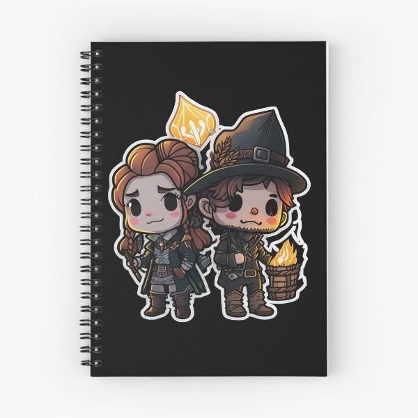 Item preview, Cute Chibi Sis Vs Bro Adventurers designed and sold by RoboRembrandt.