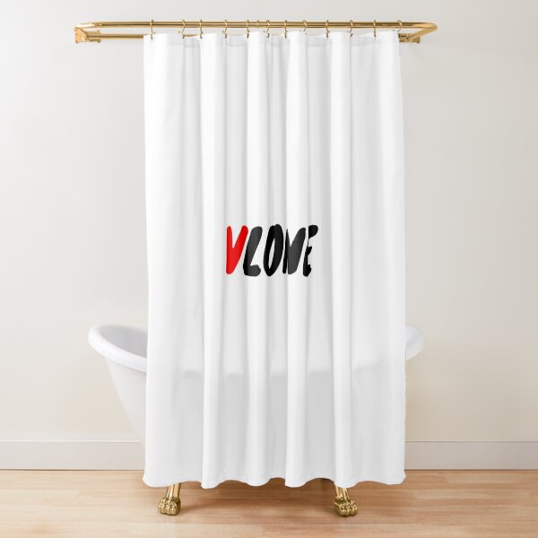 Gianni Versace Black White Bathroom Set Luxury Shower Curtain Bath