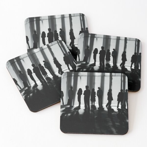 Item preview, "Human silhouettes in motion" designed and sold by ChromaChameleon.