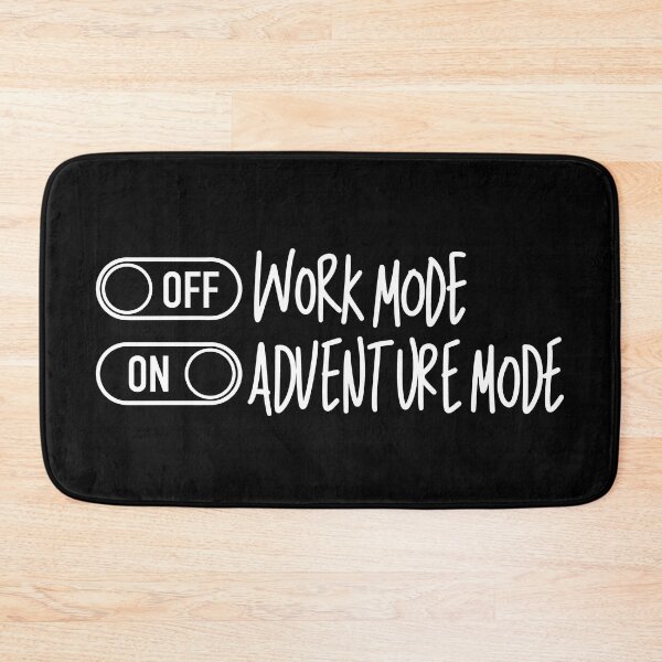 Item preview, Work Mode OFF, Adventure Mode ON designed and sold by Brain Nectar.