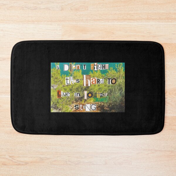 Item preview, Stand Atlantic Speak Slow Skinny Dipping Collage Sticker Art designed and sold by charlyned.
