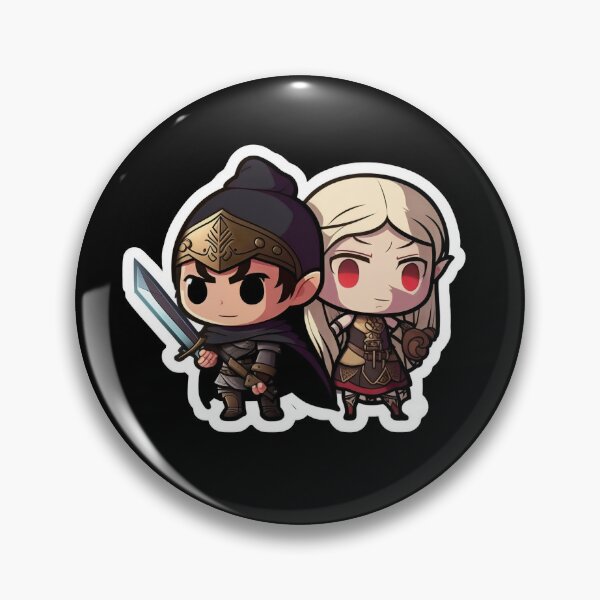 Item preview, Cute Chibi Sis Vs Bro Adventurers designed and sold by RoboRembrandt.