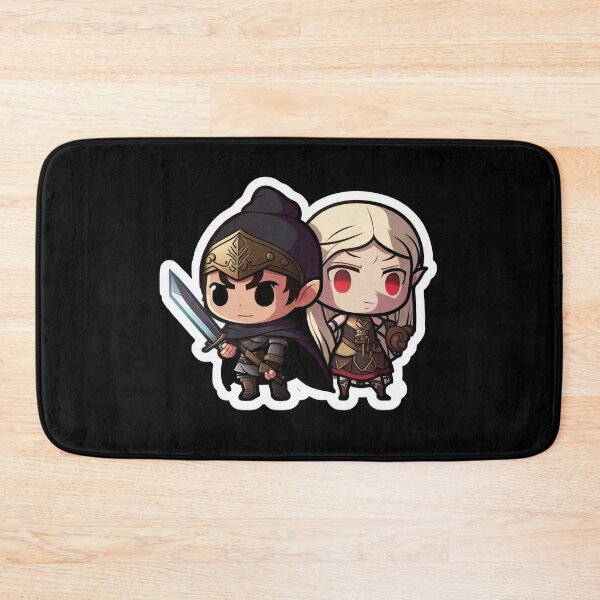 Item preview, Cute Chibi Sis Vs Bro Adventurers designed and sold by RoboRembrandt.