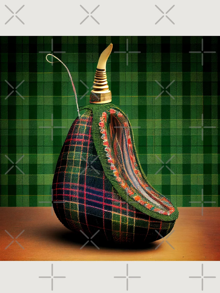 Thumbnail 6 von 6, Premium Oversized Pullover, A Cucumbers Quivering Tassel on a Zigzag Tartan Digital Painting designt und verkauft von CodeAndColors.