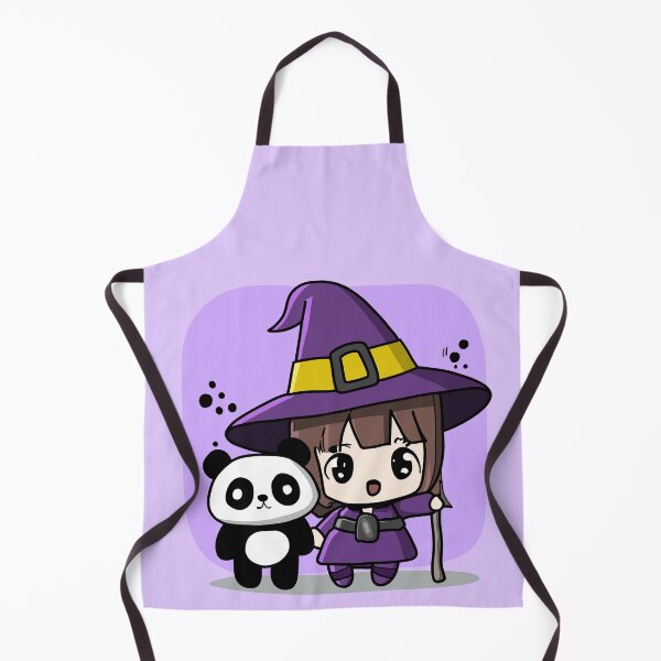 Item preview, Cute witch with panda designed and sold by 3nine.