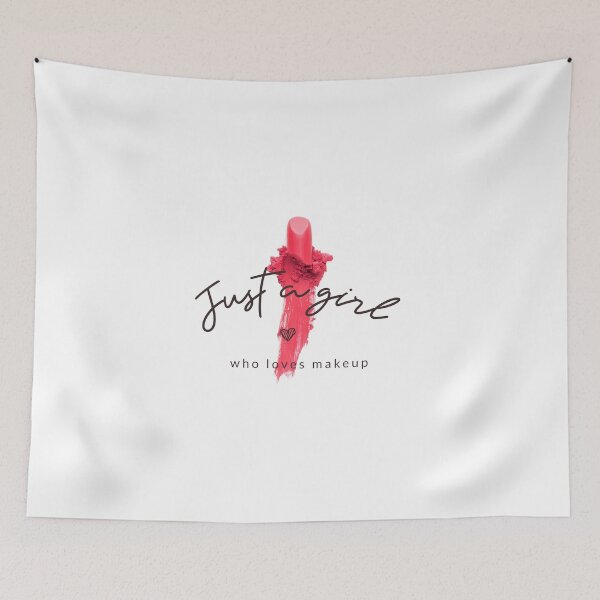 Item preview, Just A Girl Who Loves Makeup designed and sold by Harmonick-Tees.