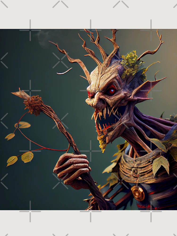 Thumbnail 6 von 6, Premium Oversized Pullover, Delirious Ruckus with a Twig Digital Painting designt und verkauft von CodeAndColors.