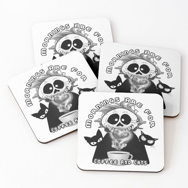 Item preview, Mornings Are For Coffee And Cats.png designed and sold by A-T-H.
