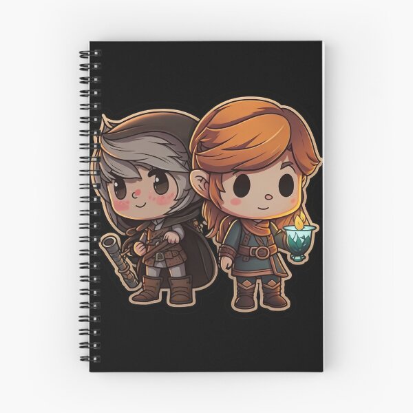 Item preview, Cute Chibi Sis Vs Bro Adventurers designed and sold by RoboRembrandt.