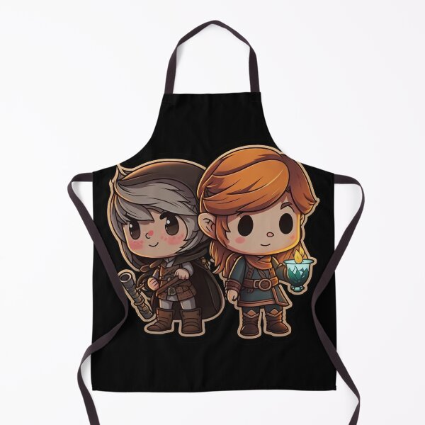 Item preview, Cute Chibi Sis Vs Bro Adventurers designed and sold by RoboRembrandt.