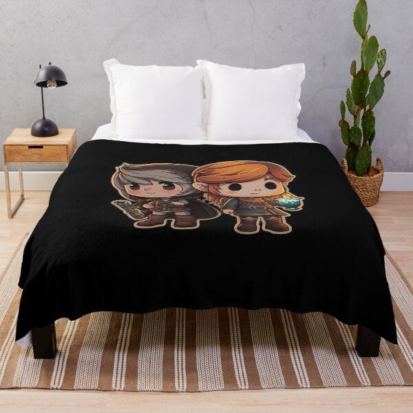 Item preview, Cute Chibi Sis Vs Bro Adventurers designed and sold by RoboRembrandt.