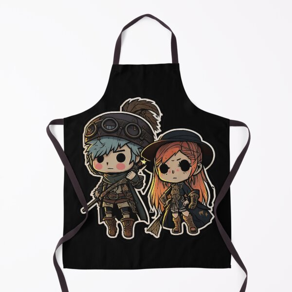 Item preview, Sis Vs Bro Cute Chibi Adventurers designed and sold by RoboRembrandt.