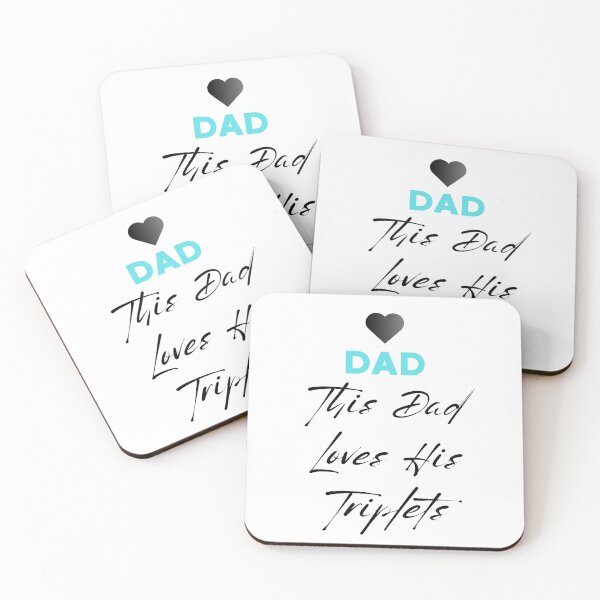 Item preview, This Dad Loves His Triplets designed and sold by New-Look0.