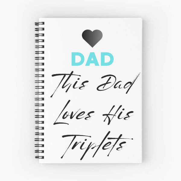 Item preview, This Dad Loves His Triplets designed and sold by New-Look0.
