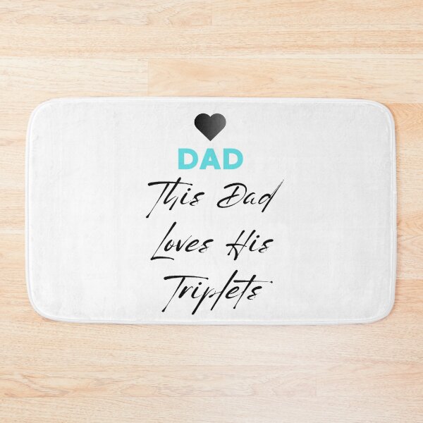 Item preview, This Dad Loves His Triplets designed and sold by New-Look0.