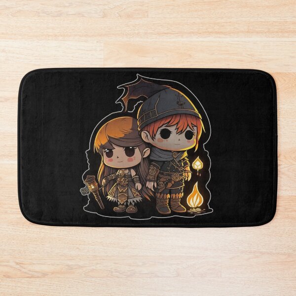 Item preview, Cute Chibi Sis Vs Bro Adventurers designed and sold by RoboRembrandt.