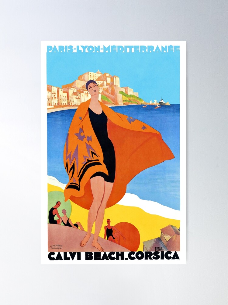 La Plage de Calvi, Corse Tote Bag