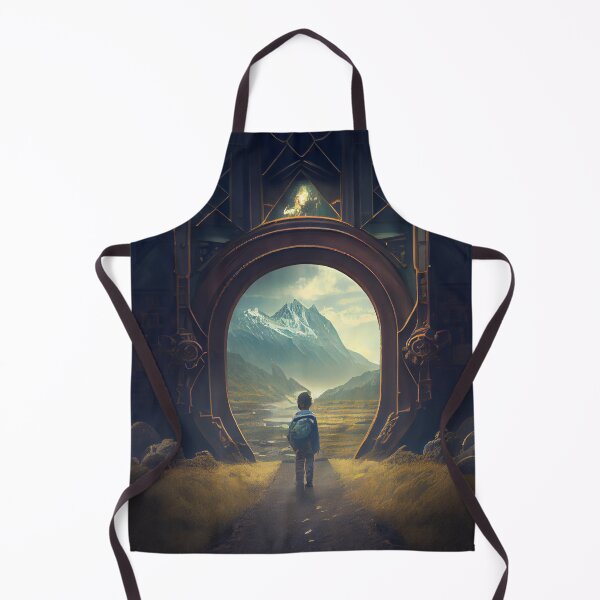 Artikelvorschau, A Journey Through Unexpected Lands Digital Painting entworfen und verkauft von CodeAndColors.