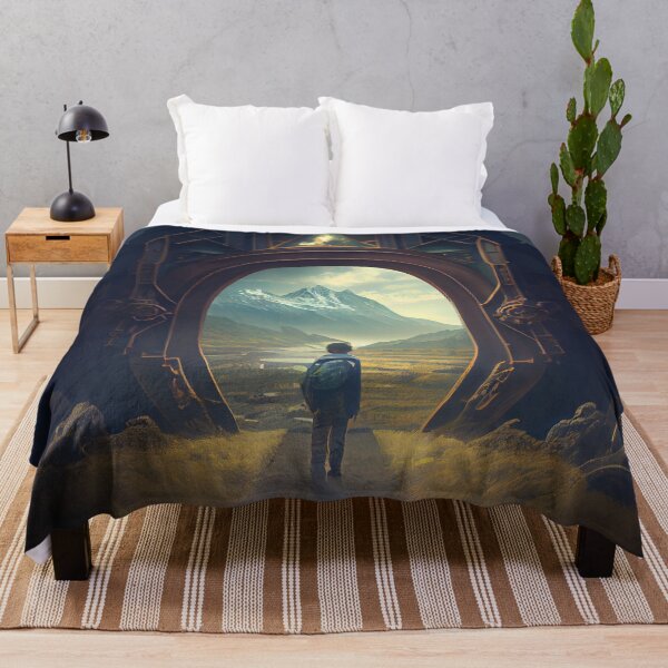 Item preview, A Journey Through Unexpected Lands Digital Painting designed and sold by CodeAndColors.