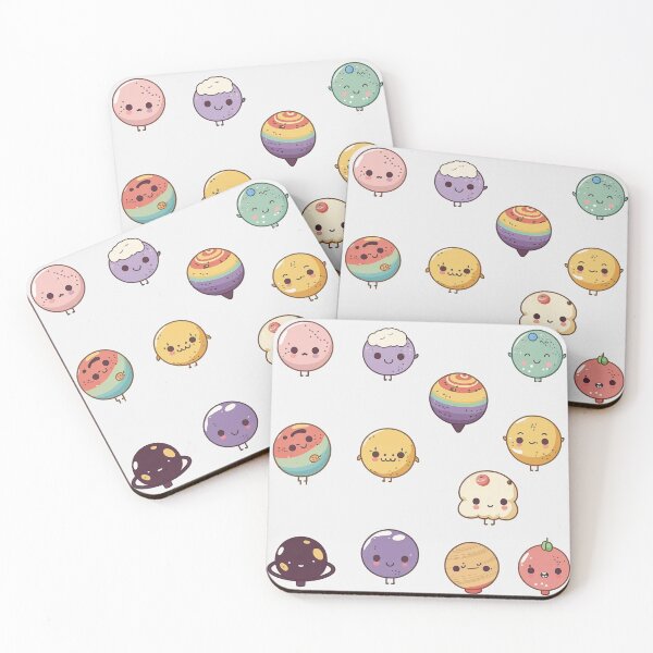 Item preview, Cute colorful planets designed and sold by NxtGenArt.