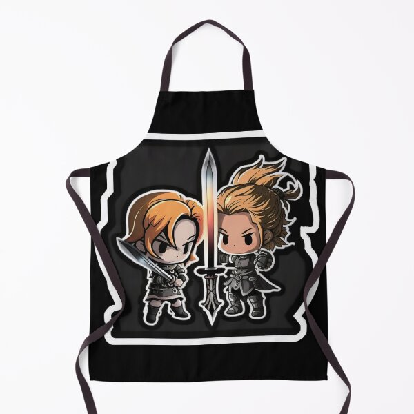 Item preview, Cute Chibi Sis Vs Bro Adventurers designed and sold by RoboRembrandt.