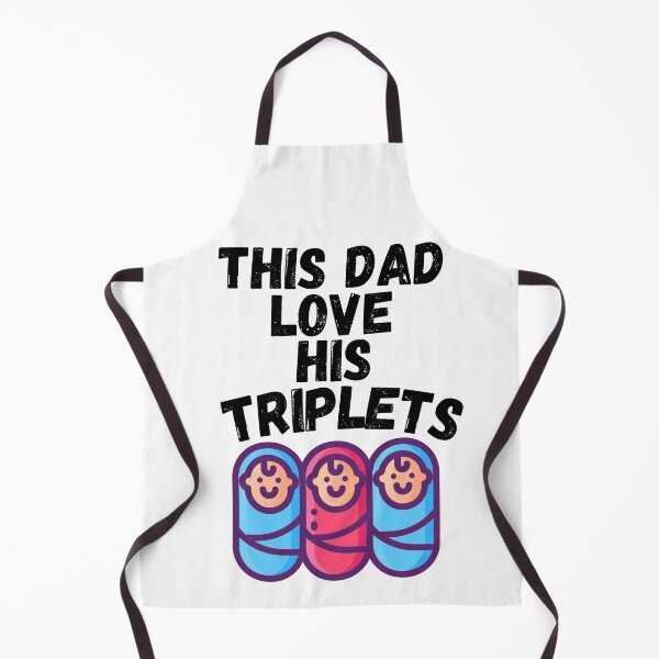 Item preview, This dad love his triplets designed and sold by Urban-Swaggz.