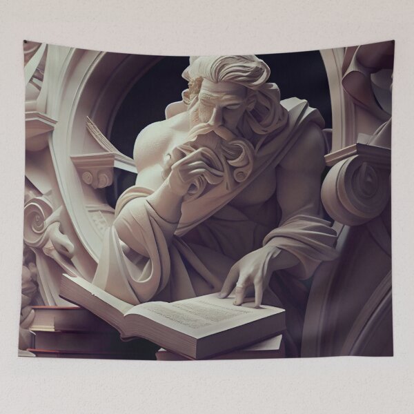 Item preview, Creamy Knowledge from the Library cometh Digital Painting designed and sold by CodeAndColors.