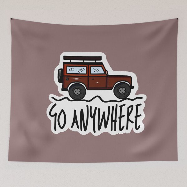 Item preview, Go Anywhere designed and sold by Brain Nectar.