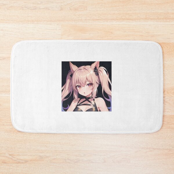 Item preview, A Beautiful Cute Chibi Cat Girl Sticker Very Kawaii designed and sold by HikariAtelier.