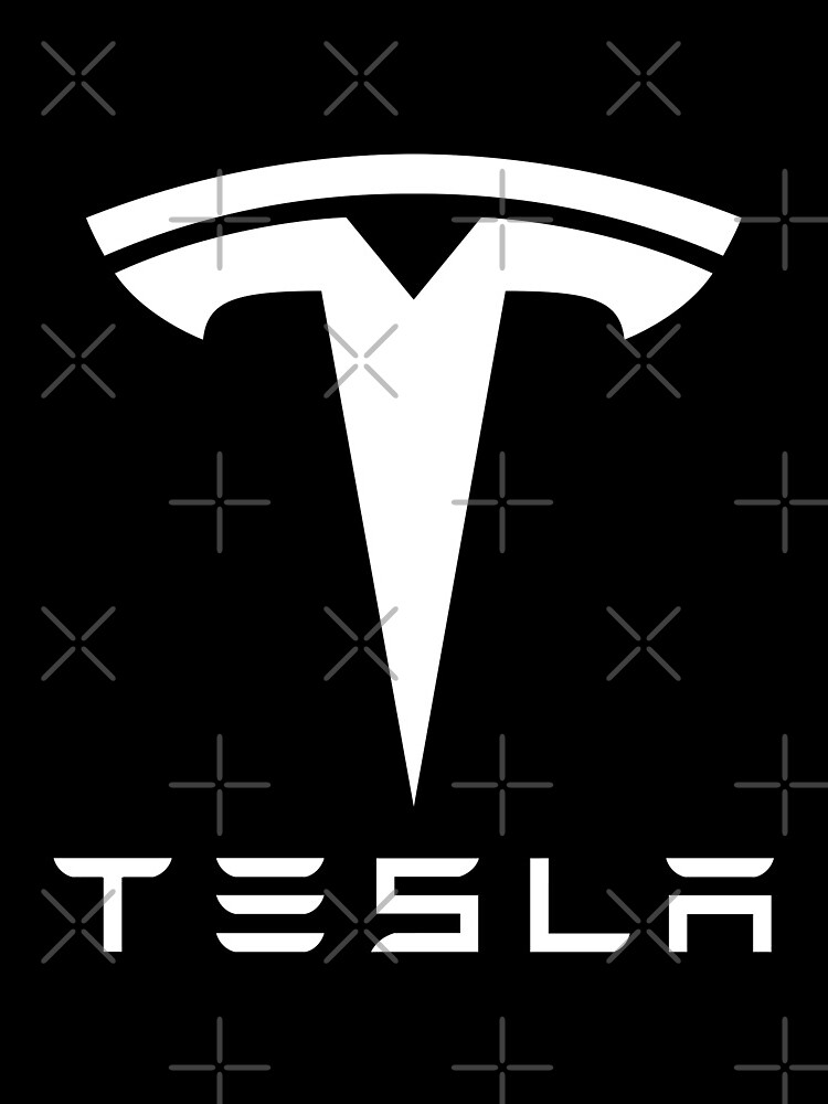 tesla electronic car black by PineLemon