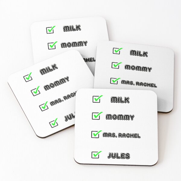 Item preview, Mrs. Rachel - milk,mommy,mrs Rachel,Jules checklist  designed and sold by LucidTracings.