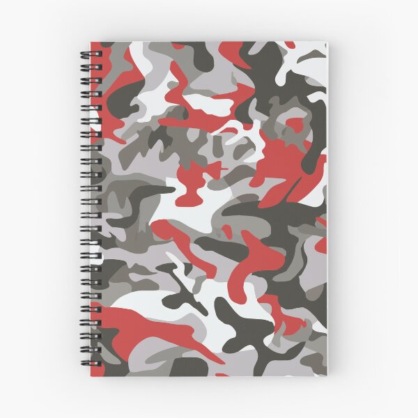 Item preview, Red White And Grey Camouflage designed and sold by DaniGirls.