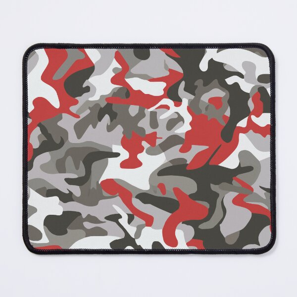 Item preview, Red White And Grey Camouflage designed and sold by DaniGirls.