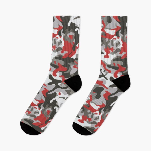 Item preview, Red White And Grey Camouflage designed and sold by DaniGirls.