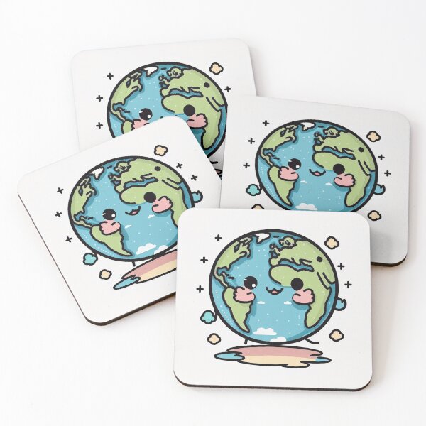 Item preview, Cute earth planet colorful designed and sold by NxtGenArt.