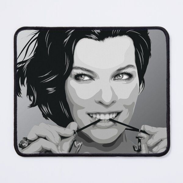 Item preview, Milla Jovovich Face Vetor designed and sold by masphie.