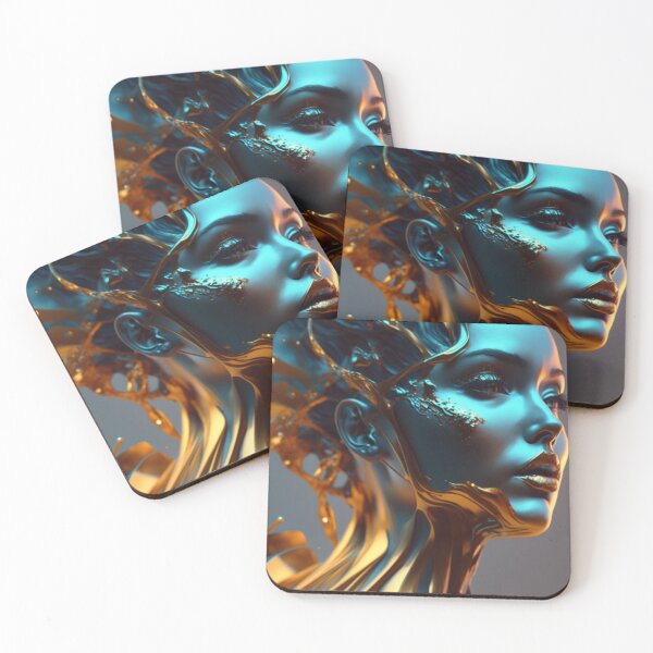 Item preview, Open AI - the golden woman designed and sold by MrRobotAI.